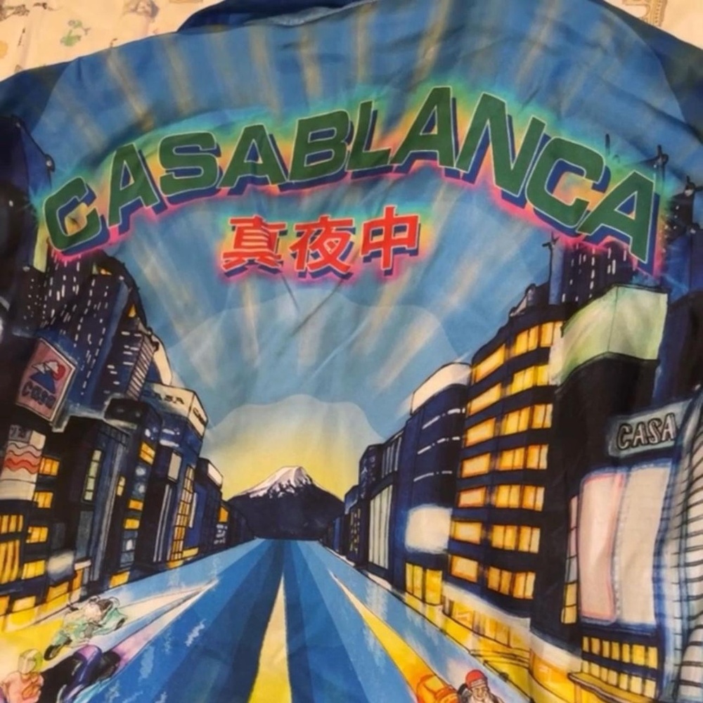 Casablanca Tokyo Nights Silk Shirt